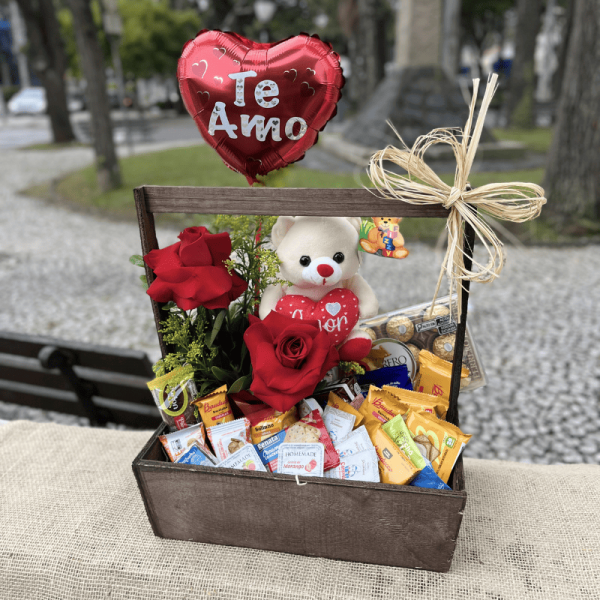 C17-Cesta Café da Manhã Inspiração de Amor C17-Cesta Café da Manhã Inspiração de Amor